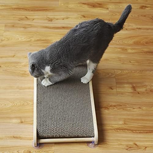 Petsola Cardboard Cat Scratcher Cat Gato Padra de arranhões com otão Copo Kitty arranhando o brinquedo
