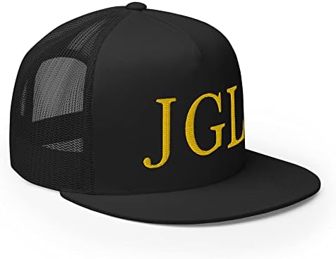 Rivemug JGL Gold Bordado Chapéu de caminhão bordado Bill Bill Chapo Guzman Chapito 701 Snapback Hat