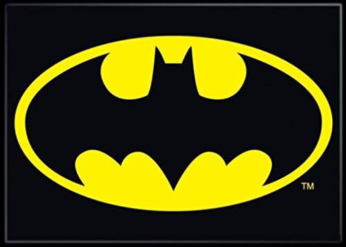 Ímã do logotipo do Batman do Ata -Boy - ímã de 2,5 x 3,5 para geladeiras, quadros brancos e decorações de armários…