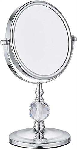 Espelho cosmético maquiagem de maquiagem espelho de mesa de mesa de bilhete de dois lados Espelho cosmético