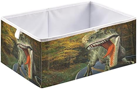 Cubos de armazenamento dobráveis ​​de cubos dobráveis ​​de cubos dobráveis ​​de cubos de dinossauros