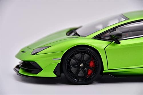 Veículos modelo de escala Apliqe para Lamborghini Aventador SVJ Die Cast Realistic Scale Car Collectible Modelo
