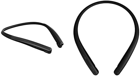 TOME LG FLEX HBS-XL7 Bluetooth sem fio estéreo Bandbuds de banda de pescoço, preto e estilo Hbs-Sl5 Bluetooth