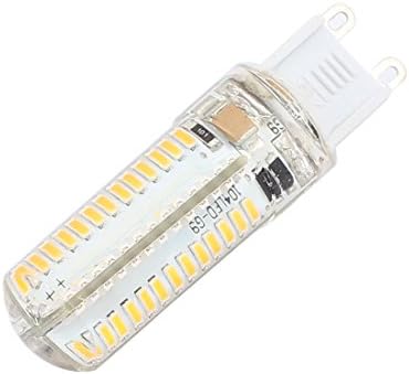 Aexit AC 220V Track Iluminação G9 7W Branco 104 LEDs Alto brilho Energia economiza Acessórios de milho de silicone