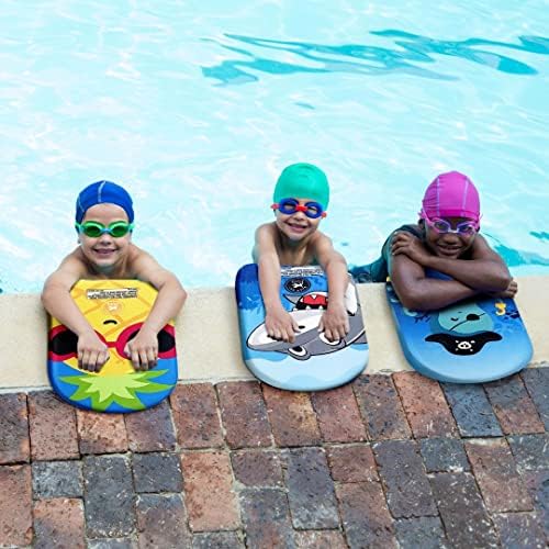 Back Bay Play 17 Kickboard for Kids Pack of 3 - Aprenda a nadar no chuteiro, a piscina de ajuda para
