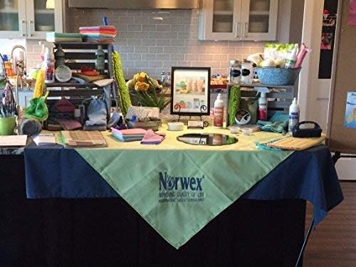 Norwex Show Show Table Square Ploth for Treshow