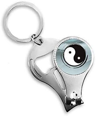 China Taichi Oito Diagrama Mountain Nipper Ring Ring Key Chain Bottle Operler Clipper
