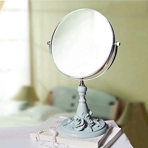 Espelho Neochy Ministro espelho cosmético, espelho giratório de dois lados, espelho de maquiagem
