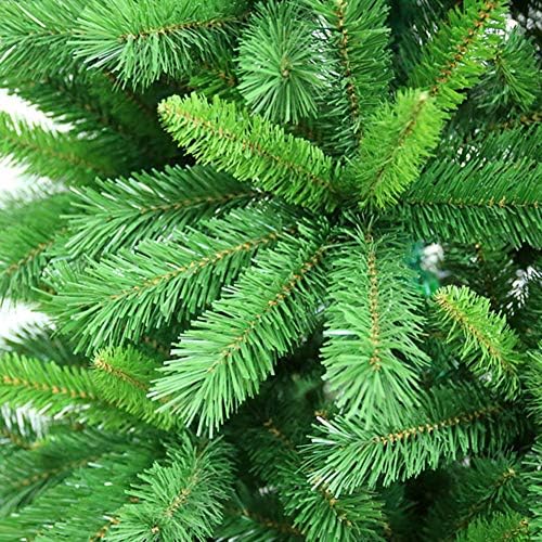 Zpee verde árvore nua árvore de Natal, material PVC Artificial Pine Tree com suporte de metal fácil de montar decoração
