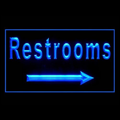 19 banheiros banheiros direito banheiro banheiro para restaurante cafe shop exibir sinal de néon leve