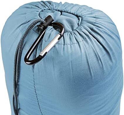 Napro Standard Compact Travel Pillow with Stuff Sack - Turquoise | Almofado de círculo de bambu respirável com bolsos