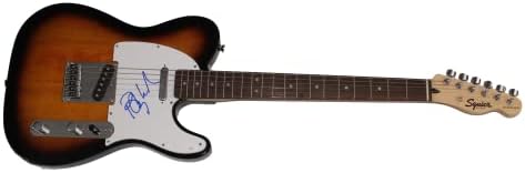 Barry Manilow assinou autógrafo em tamanho grande Fender Telecaster GUITARE B W/ James Spence