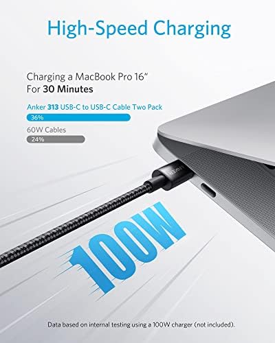 Anker USB C 747 GanPrime 150W, PPS 4-Ports Fast Compact dobrable Wall Charger, Anker 333 USB C CABO