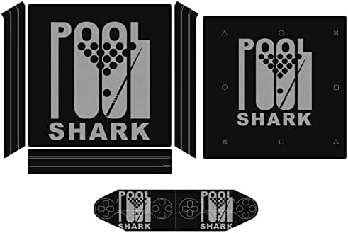 Pool Shark Stick Skin Skin Protector Tampa Slim para PS-4 Slim/PS-4 Pro Console & 2 Controller