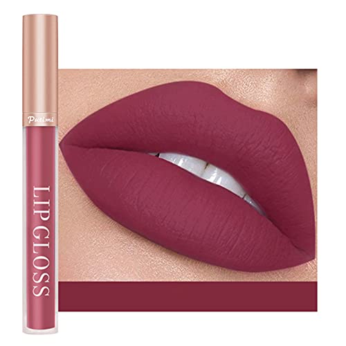 Pigmento de lábio líquido para lipstick de brilho labial Cores Lipmud Lip Air para escolher Velvet 8 Mist Mint