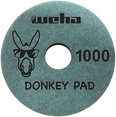 Weha 4 polegadas Donkey Quartz Face Polish Surface Polish Polish - 1000 Grit
