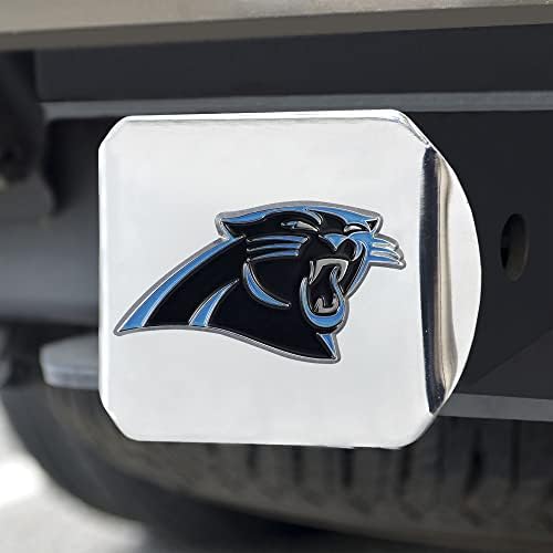Fanmats 22540 Carolina Panthers Hitch Capa - Emblema de cor 3D