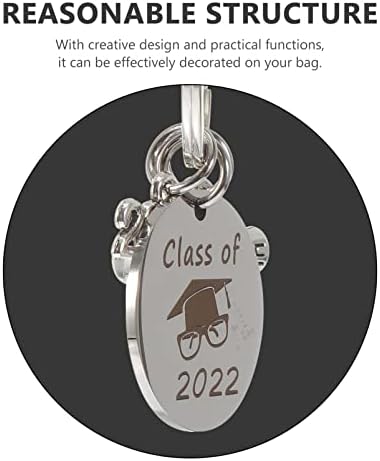 ABOOFAN 3PCS Graduation Keychain Class de anel de chave de 2022 Teclas de chave de chave de chaves de chaves