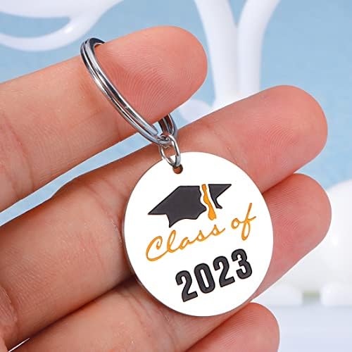 2023 Presentes de graduação Keychain para ele sua turma de 2023 College Senior High School Student Presente para