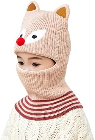 Capéu de inverno de criança bebê chapéu quente lã de lã de meninas garotas garotos desenho animado chapéu de inverno