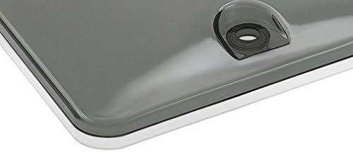 Clear Clear Smoked Unbreakable Placa Shields - 1 - Pacote de embalagem/placa de placa tonalidade tampas de