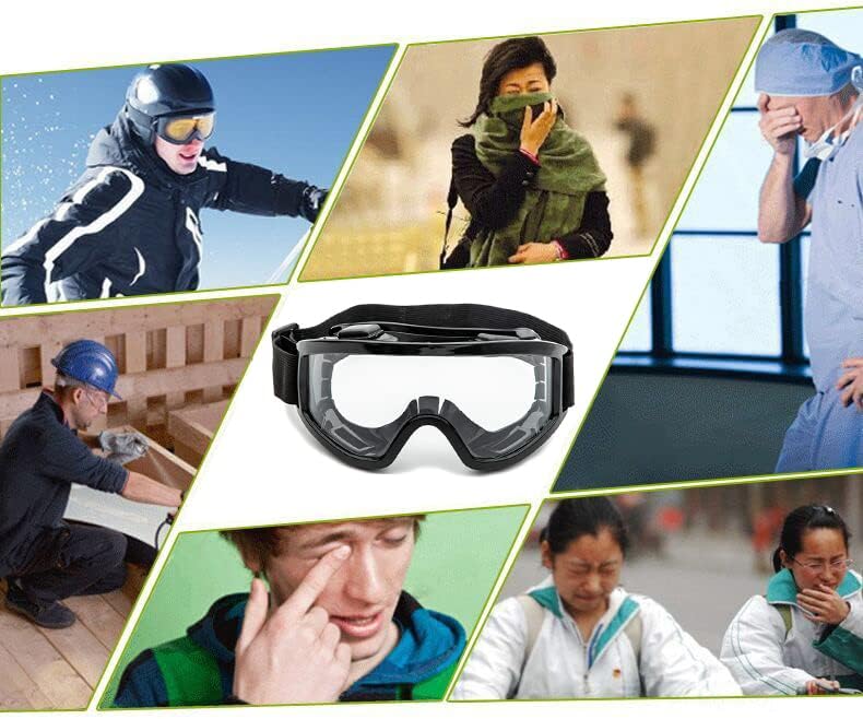 Óculos de esqui hallwayee uv400 anti-capa de máscara de esqui big máscara de máscara de esqui Óculos de