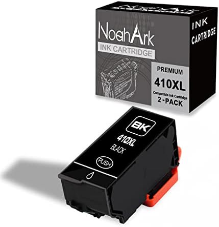 Noahark 1 Packs 410xl Substituição de cartucho de tinta remanufaturada para Epson T410XL 410 XL High Yeild