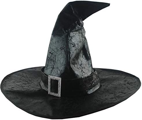 Férias de acessório de bruxa ruched Large for Hat Festa Feminina Halloween Baseball Caps The Plug Hat Hat