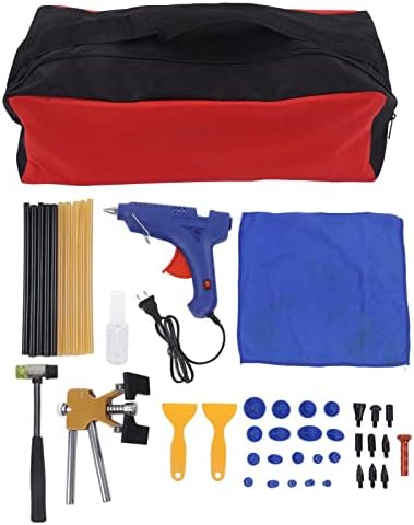 45 PCS Kit de ferramentas de reparo de dente, kit de puxador sem tinta carros, ferramentas de removedor de dente