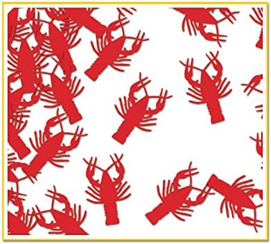 Kit de decorações de festas fervilhas de lagosta 2.0 com recuperação de mesa, bandeira de galhet, peça central