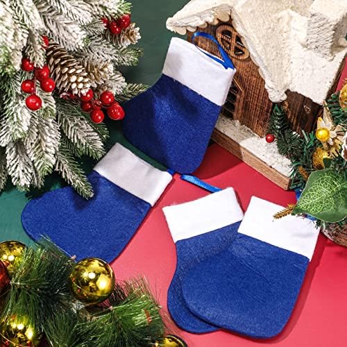 Mini meias de Natal de Mini Christmas Colleague em massa Presentes de colegas de Natal Decoração de Natal
