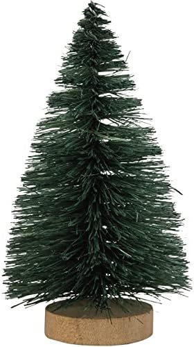 Primitivos de Kathy Conjunto de 3 árvores de Natal de Brmow Brush