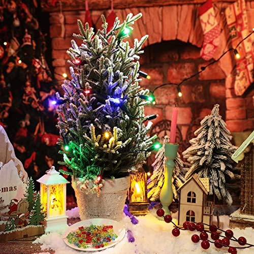 100 peças 2,2 volts mini lâmpadas de reposição de Natal decoração para árvores de Natal ao ar livre