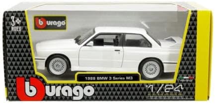 1988 3 Série M3 E30 Branco 1/24 Modelo Diecast Model Car por Bburago 21100