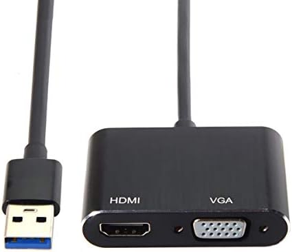CY USB 3.0 2.0 para HDMI VGA Adaptador HDTV Cand