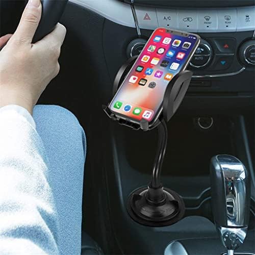 Montagem do telefone do carro universal ylhxypp com ganho ajustável de 360 ​​° para o suporte do porta-voz do porta-copos