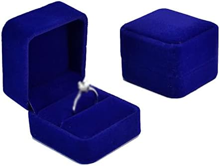 Yfqhdd noivado de casamento Brincos de colar de anel de anel Brincos de bracelete Caixas de joalheria