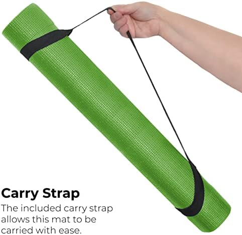 Hello Fit Yoga tapetes com arnês de luxo de luxo - 12 pacote - conjunto de granel de atacado para crianças