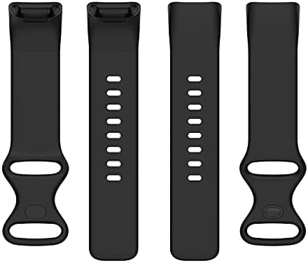 Bandas compatíveis com Fitbit Charge 5 pulseiras de substituição para homens homens pequenos grandes