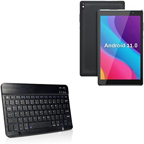 Teclado de onda de caixa compatível com coopers Android Tablet CP80 - Teclado Slimkeys Bluetooth, teclado