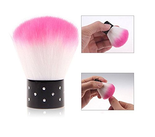 Woiwo 1pcs mini pincel de removedor de poeira de arte cosmética, ferramenta de cuidados com as unhas de limpeza