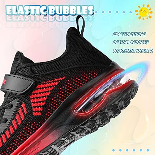 LittlePlum Boys Shoes Running Athletic Gym Shoes Girls Kids Running Sport Shoes Lightweight Breathable