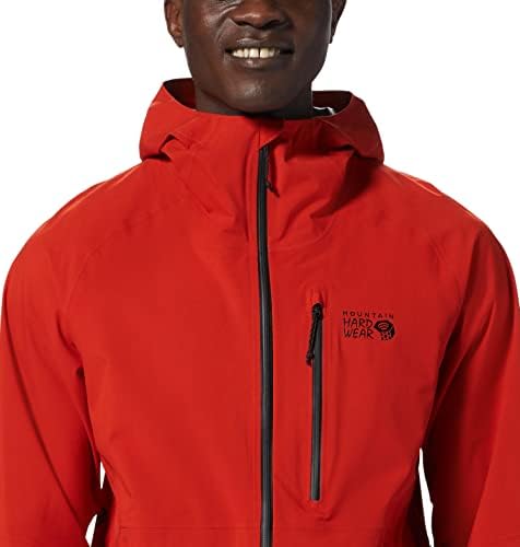 Mountain Hardwear Men Stretch Ozonic Jacket para mochila, caminhadas, viagens e desgaste casual