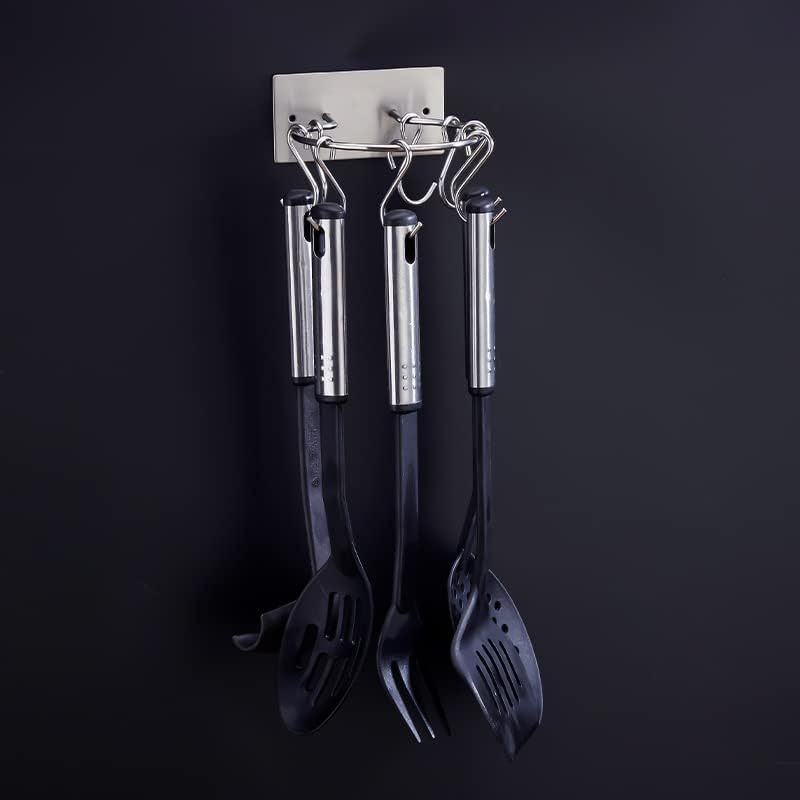 Yurinjee utensil racks montados na parede para facas penduradas, colher, panela e panela na cozinha ou casaco,