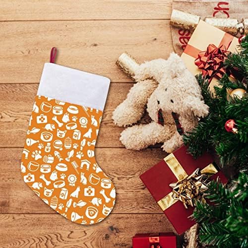 Mouse e peixe gato peixe personalizado meias de natal lareira Festa de família pendurada decorações