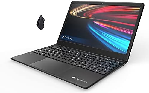 2021 Gateway 14.1 '' FHD Ultra Slim Laptop, processador Intel Celeron N4020, 4 GB de RAM, 320 GB de armazenamento,