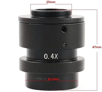 Acessórios para microscópio 0,4x 1x Indústria MONO LENS ZOOM C LENS Adaptadores de montagem para