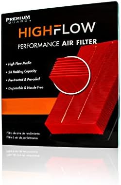 Highflow PA6314X, Alto desempenho, filtro de ar do motor descartável pré-óleo | Fits 2022-11 RAM 2500,