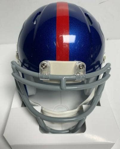 Adoree 'Jackson assinou o New York Giants Mini Capacete PSA 9A94083 - Mini capacetes autografados da NFL