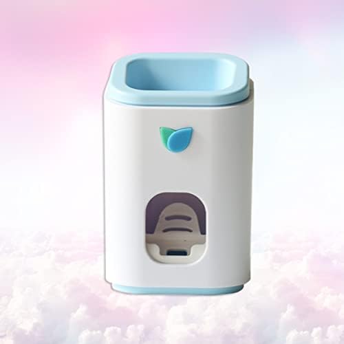 Distribuidor de pasta de dente de cabilock Kids Creme dental 1pc Lazy Sky Blue Dispensador Sistre Automático